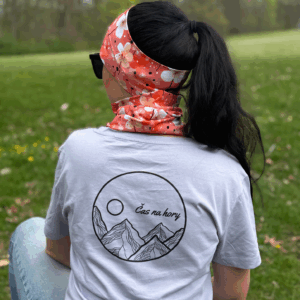 Tričko ČAS NA HORY - fialové