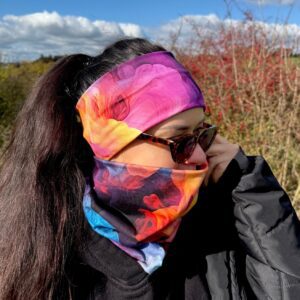 Nákrčník BAREVNÍ KOUŘ